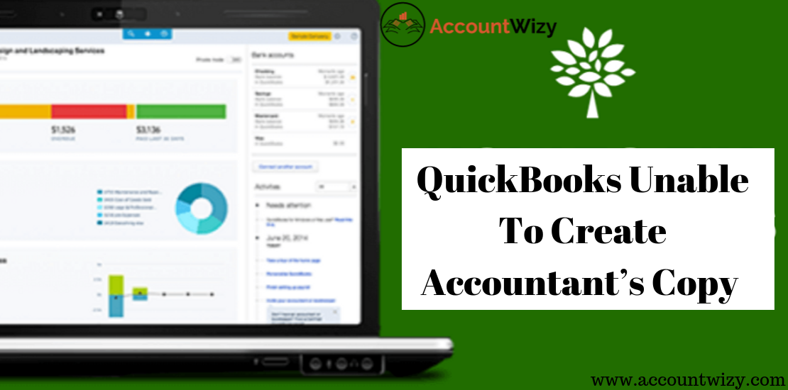 QuickBooks Unable To Create Accountant’s Copy