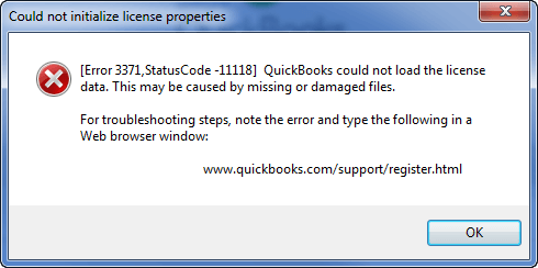 QuickBooks-Error-3371-Status-Code-11118