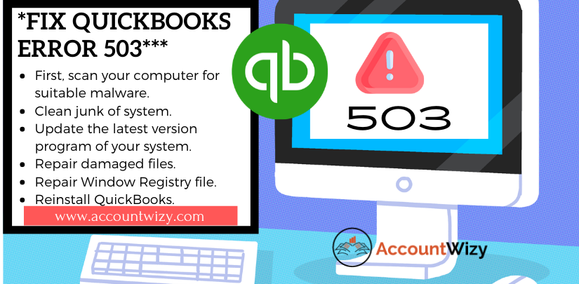 QuickBooks error 503