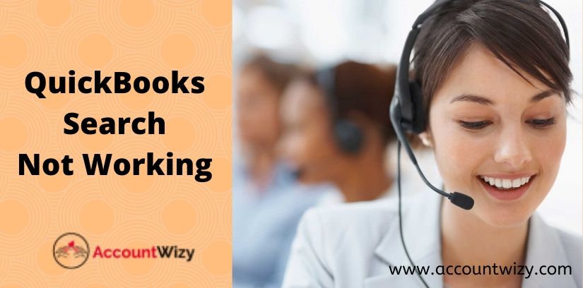 QuickBooks Search Not Working