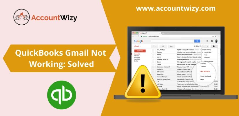 QuickBooks Gmail Not Working: Solved