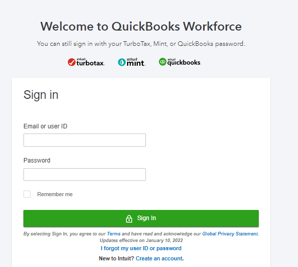 workforce account sign in