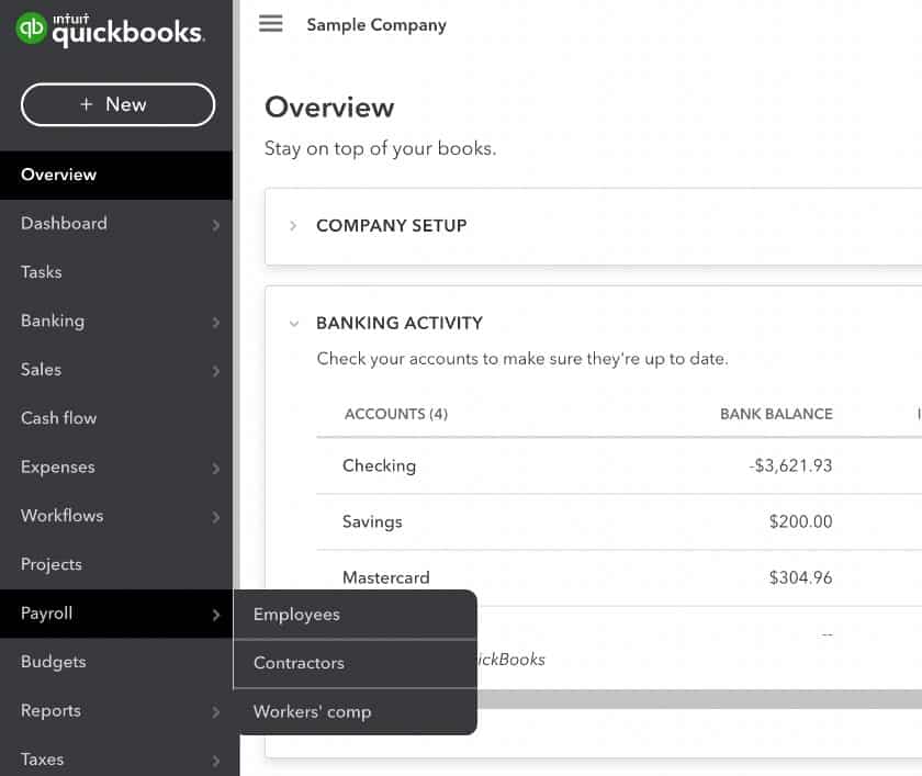 Payroll in QuickBooks Online payroll