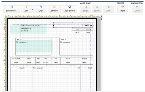 Quickbooks invoice formats