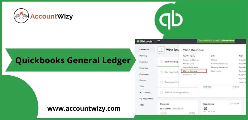 Quickbooks General Ledger