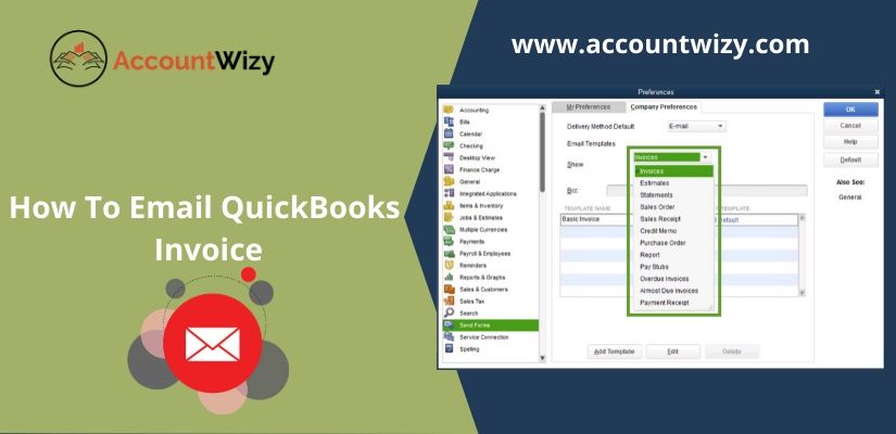 How To Email QuickBooks Invoice