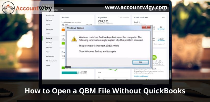 How to Open a QBM File Without QuickBooks