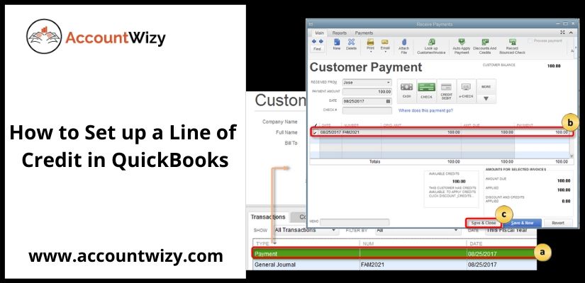 How to Set up a Line of Credit in QuickBooks