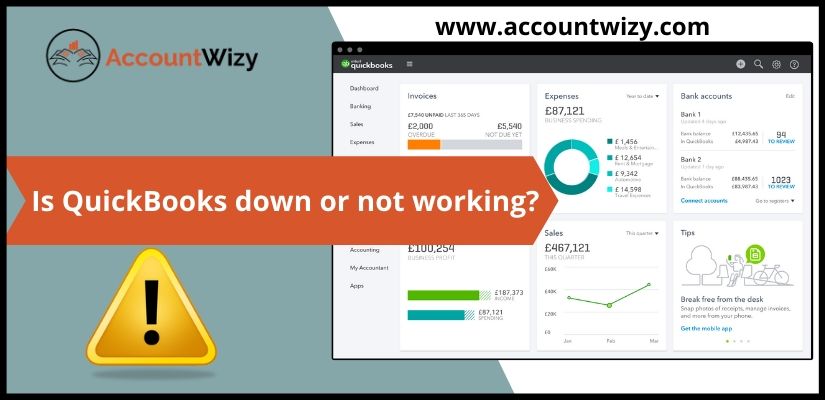 Is QuickBooks down or not working?