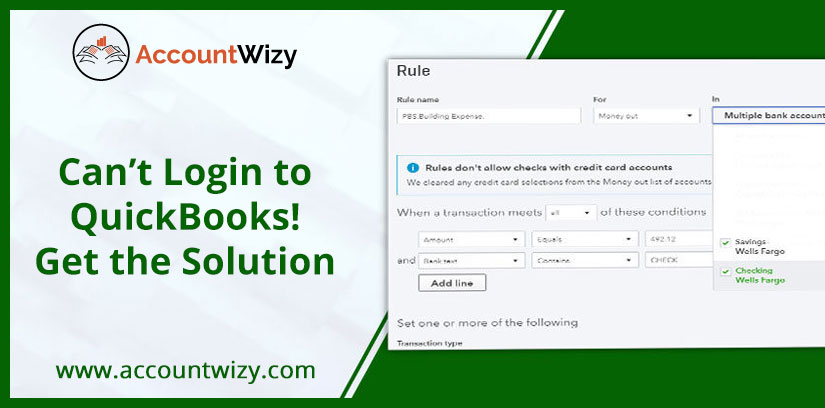 Can’t Login to QuickBooks! Get the Solution
