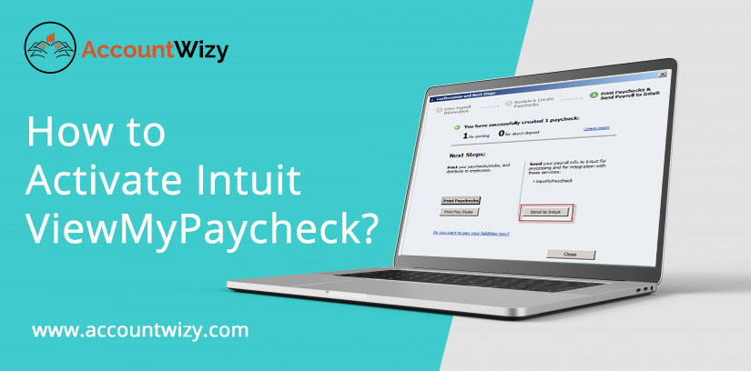 How to Activate Intuit ViewMyPaycheck?