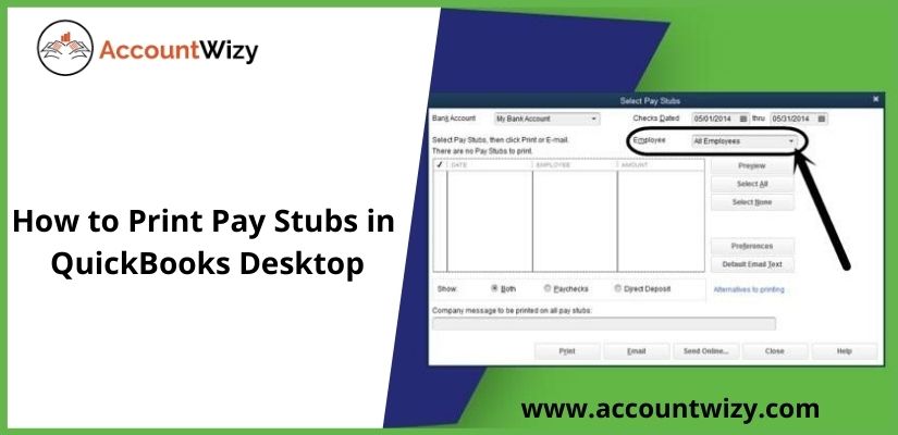 How to Print Pay Stubs in QuickBooks Desktop