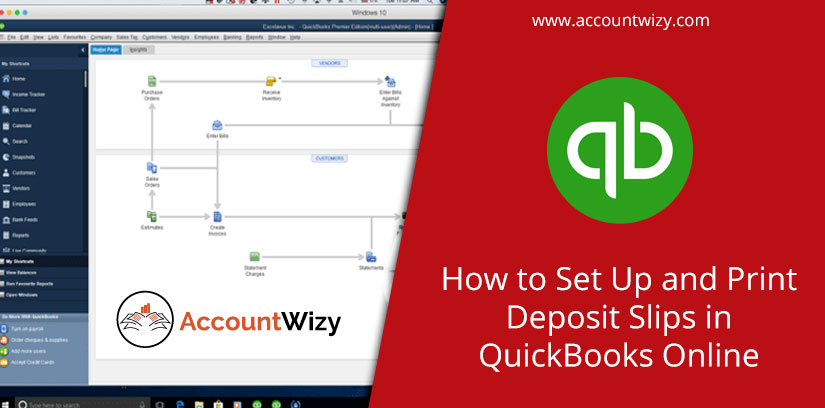 How to Set Up and Print Deposit Slips in QuickBooks Online