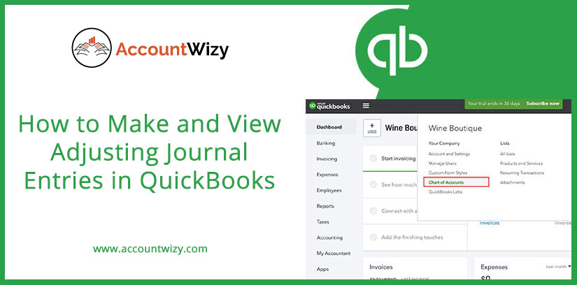 How to Make and View Adjusting Journal Entries in QuickBooks