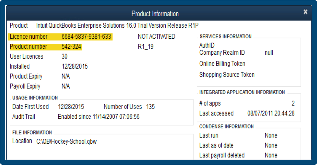 How to Find QuickBooks Validation Code in Registry