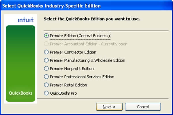 intuit quickbooks premier accountant edition 2009