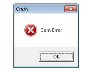 com error in QuickBooks