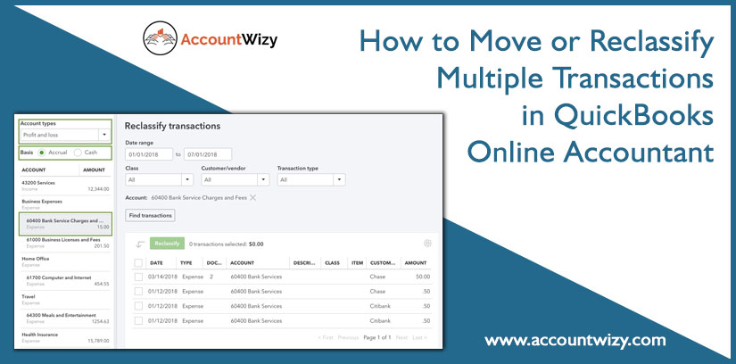 How to Move or Reclassify Multiple Transactions in QuickBooks Online Accountant