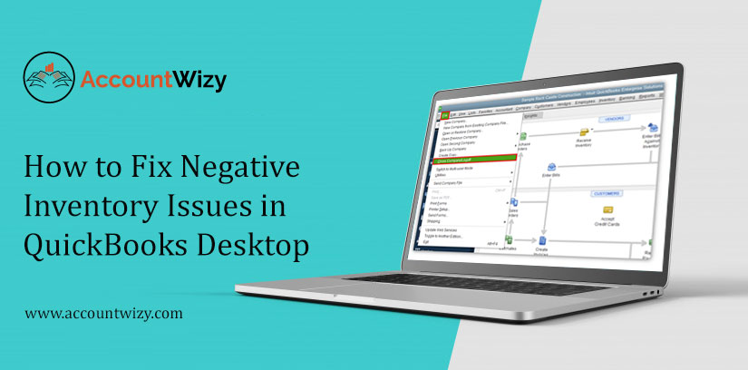 How to Fix Negative Inventory Issues in QuickBooks Desktop