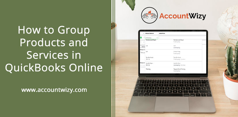 How to Group Products and Services in QuickBooks Online