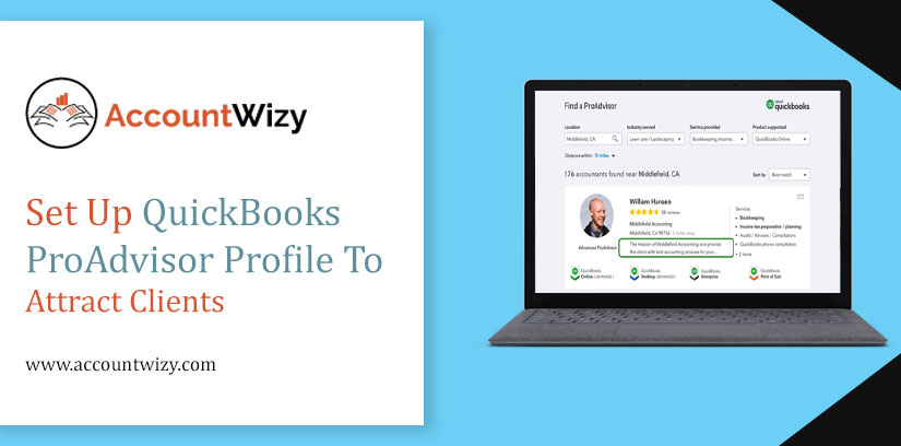 Set Up QuickBooks ProAdvisor Profile to Attract Clients